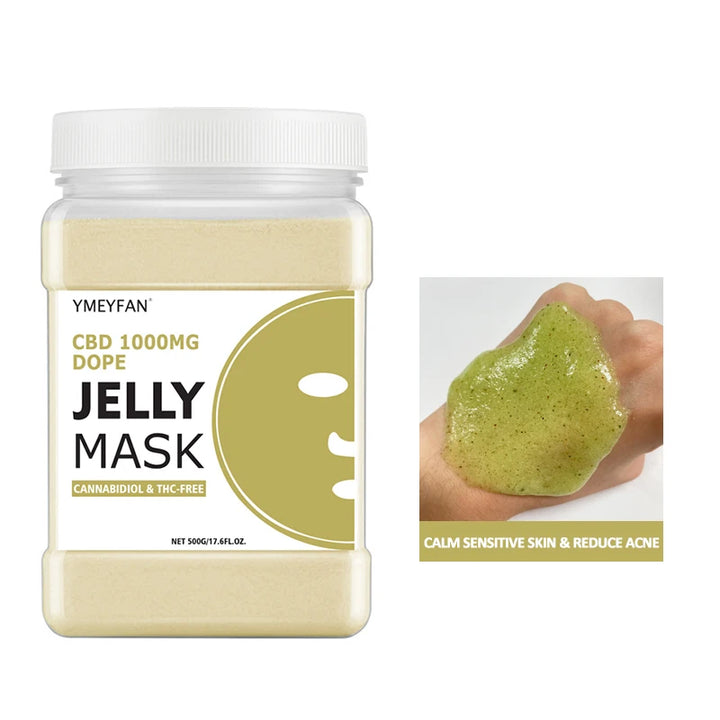 HydraGlow Jelly Mask Powder – Hyaluronic Acid Firming & Moisture Recharge (500g)