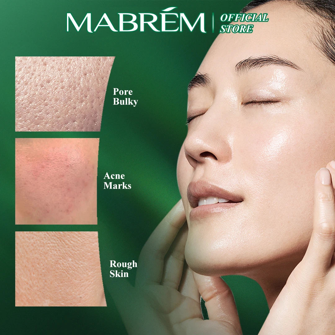 MABREM Pomegranate Pore-Refining Serum – Plant-Based Essence for Smooth, Bright, and Hydrated Skin (10ml)