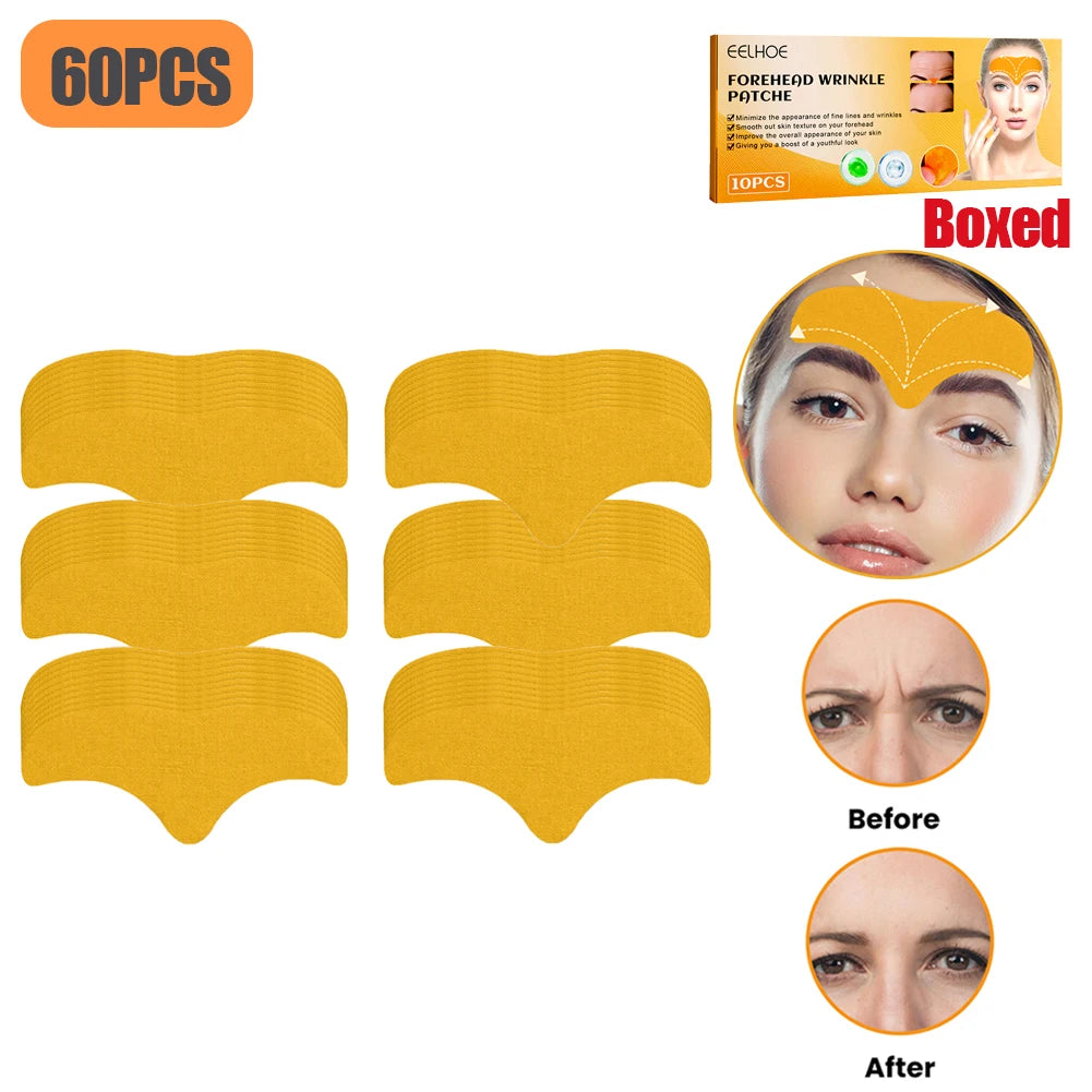 EmpowerEase Collagen Forehead Wrinkle Patches – Smoothing, Lifting & Anti-Aging Care (10-Pack)
