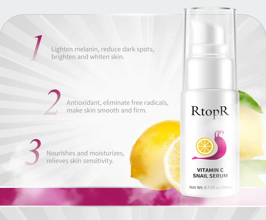 Radiant Renewal Serum – Vitamin C & Snail Essence Firming Elixir