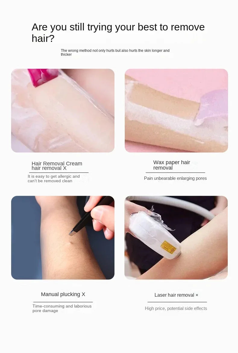Nano Crystal Epilator for Women – Hair Remover & Skin Exfoliator