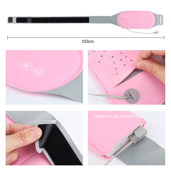 Moajaza Smart Heating Belt for Menstrual Cramp Relief