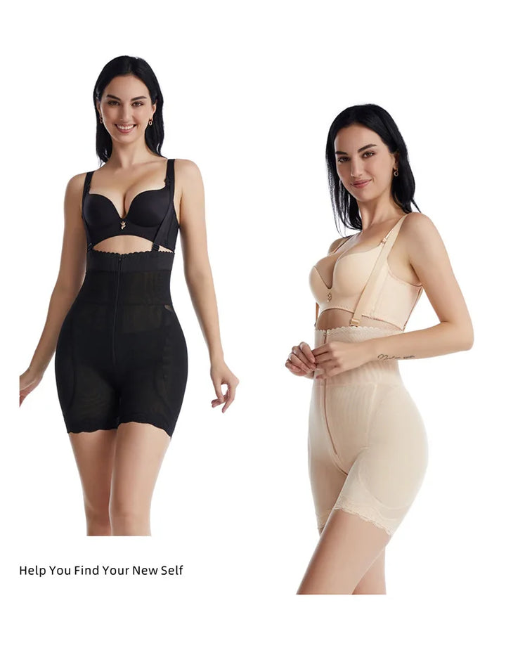 Women's Body Shaper with Hip Pads & Tummy Control