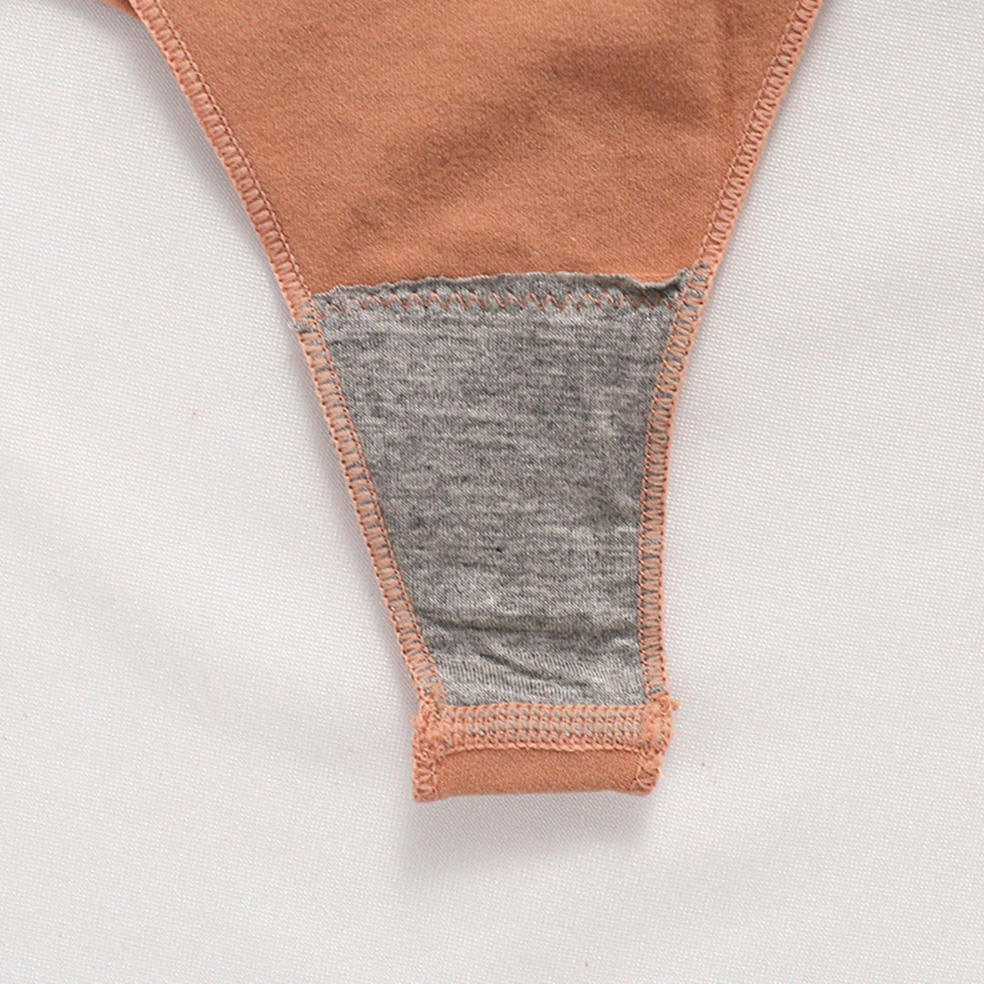 Seamless Breathable High-Rise Thong – Ultra-Comfortable Invisible Panties for Women
