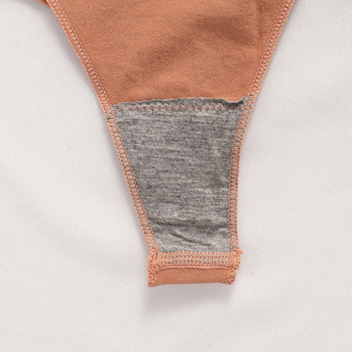 Seamless Breathable High-Rise Thong – Ultra-Comfortable Invisible Panties for Women