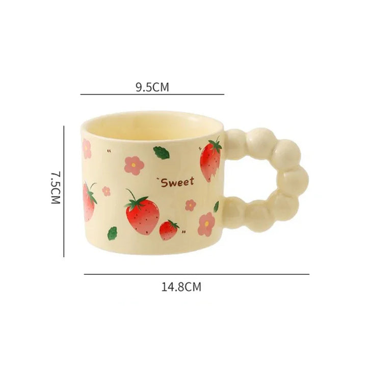 BlossomSip Japanese Fruit Mug