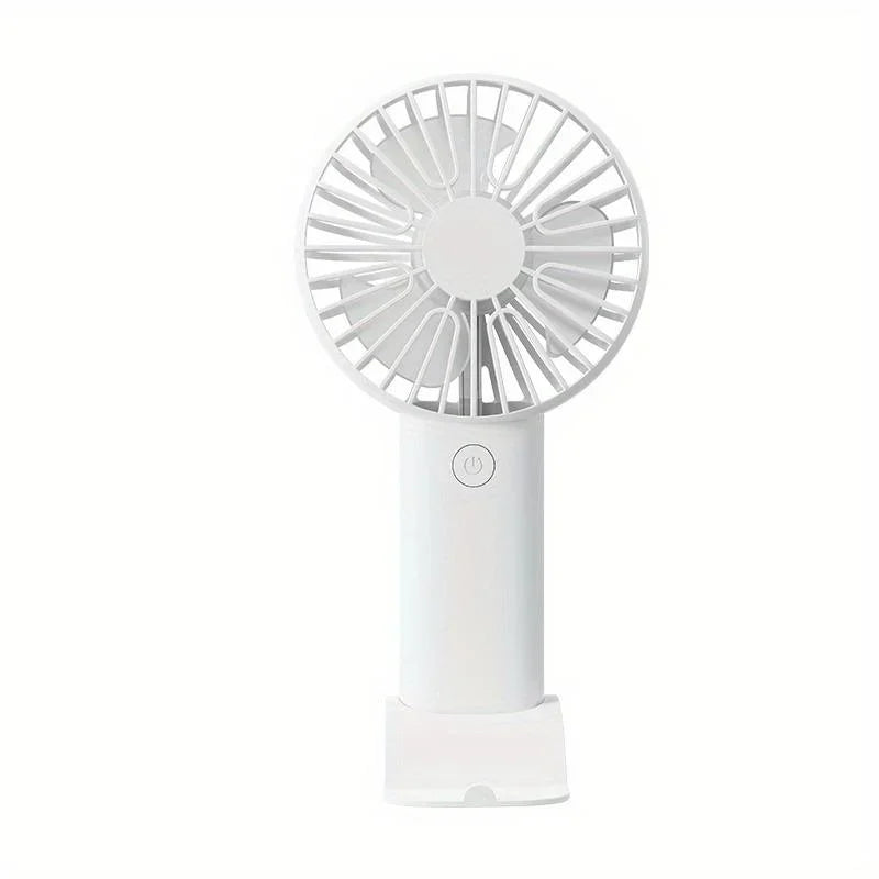 Handheld Fan Rechargeable Portable Mini USB Fan 3 Speed Mini Fan with Phone Holder Rechargeable fan Table fan Fan portable Fan