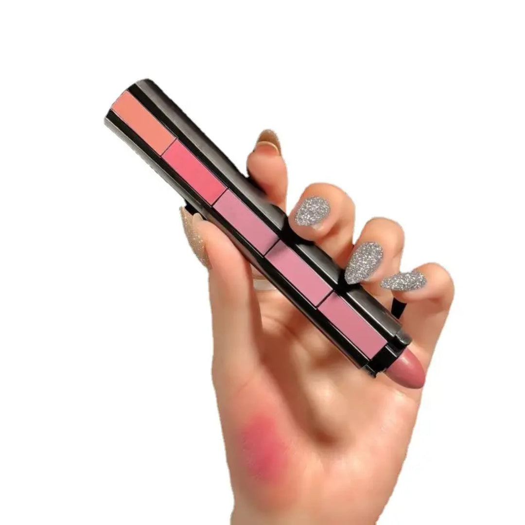 Velvet Power Matte Lip Set – 5-in-1 Long-Wear Red Lip Collection