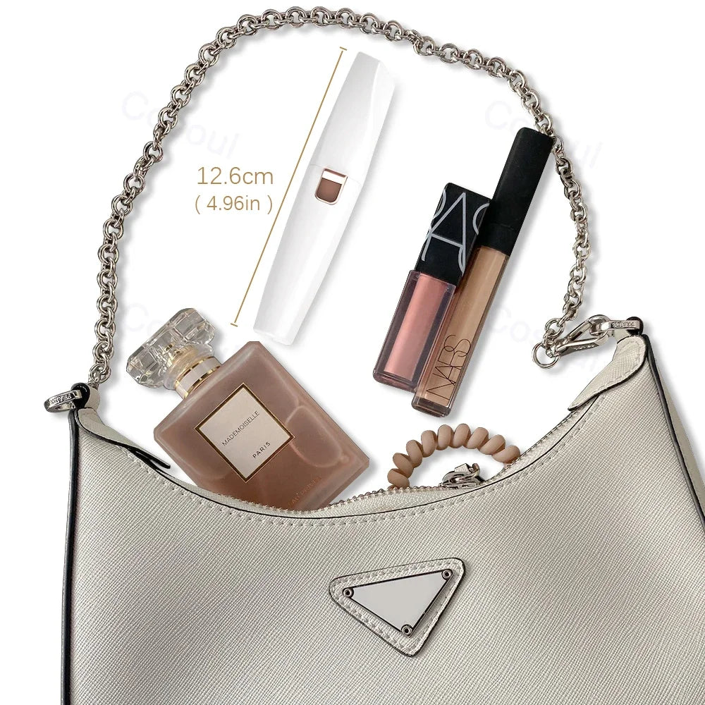 LuxeGlow Precision Trimmer – 2-in-1 Rechargeable Facial & Eyebrow Shaper