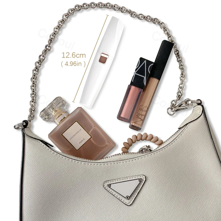 LuxeGlow Precision Trimmer – 2-in-1 Rechargeable Facial & Eyebrow Shaper