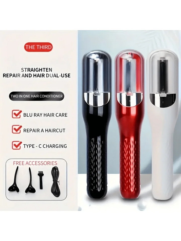 Precision Recharge Rechargeable Split-End Trimmer & Hair Cutter – 2nd Gen 2-in-1
