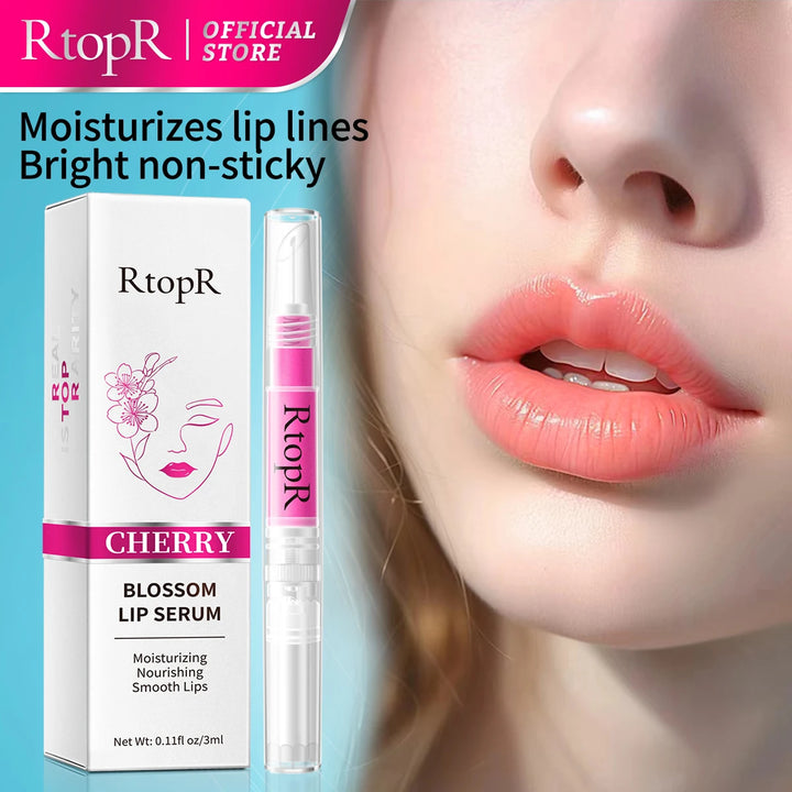 Blossom Restore Lip Serum – Cherry Blossom Moisturizing & Smoothing Treatment