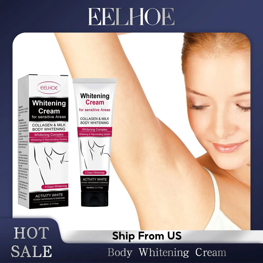 EELHOE Whitening Cream – Underarm, Legs, Knees, Elbows, Inner Thighs & Joints