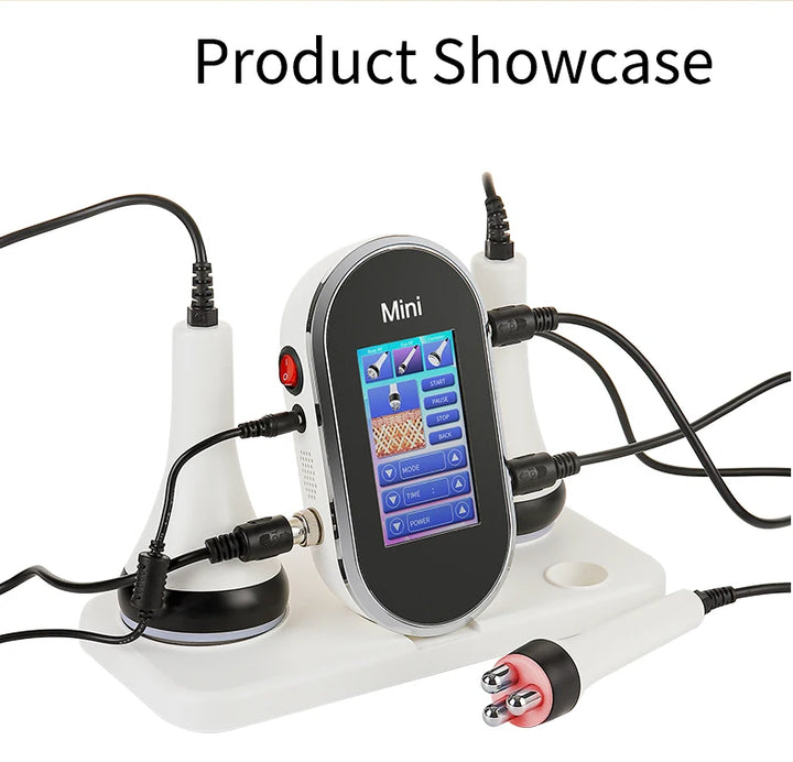 40K Ultrasonic Cavitation & RF EMS Machine – Body Slimming, Facial Lifting & Skin Tightening Beauty Device