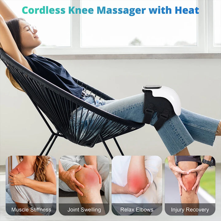 Electric Heating Massage Knee Pad
