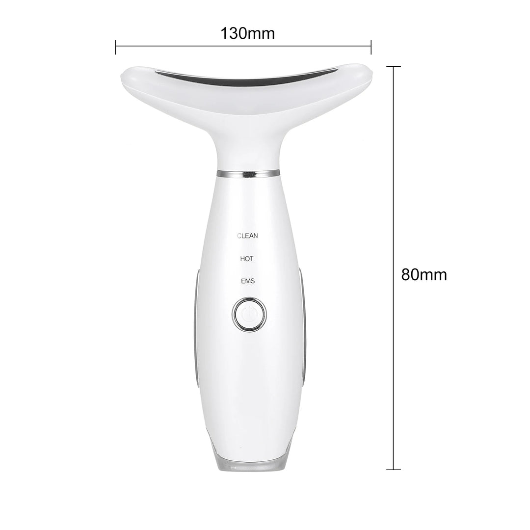 3-Color LED Neck & Face Lifting Massager