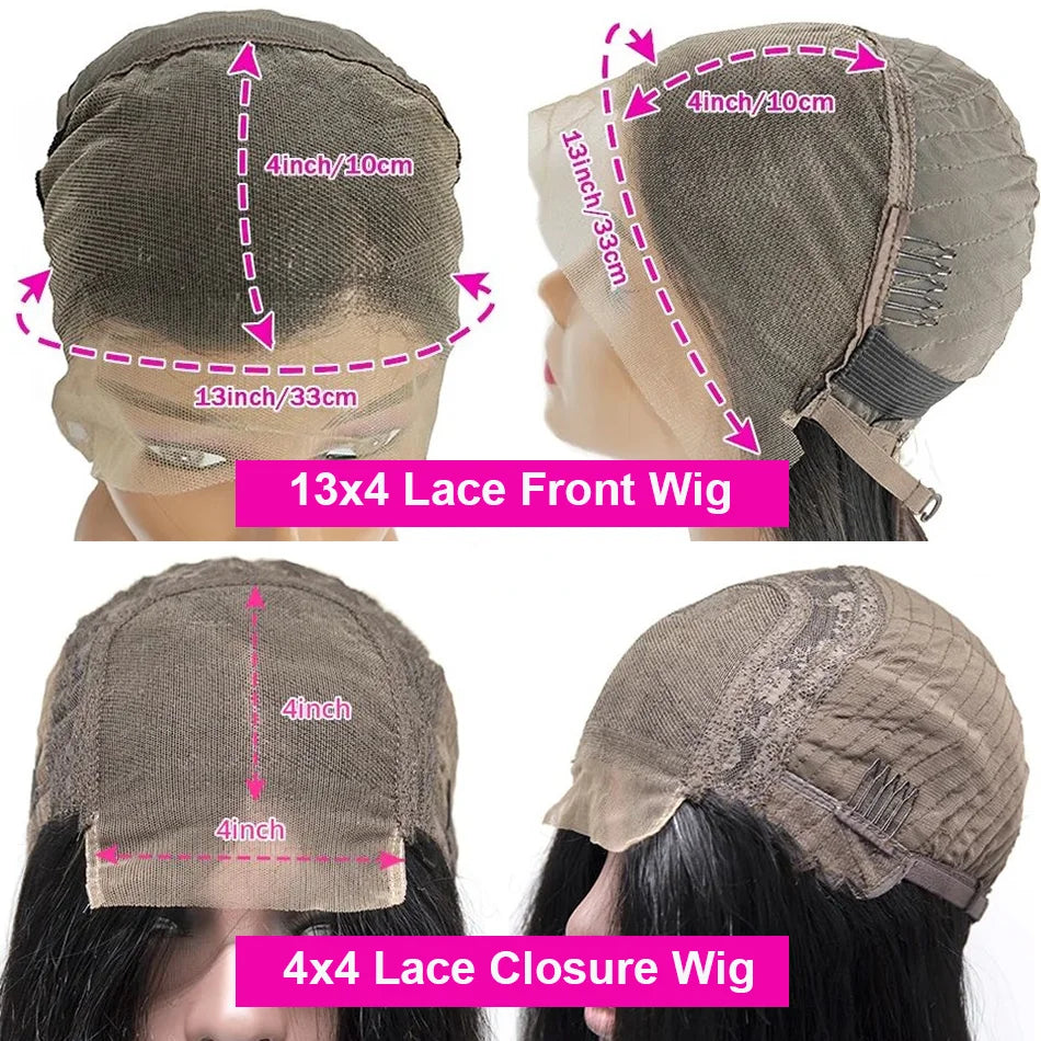 Empower Waves Brazilian Deep Wave Lace Frontal Wig – Short HD Bob, 200% Density