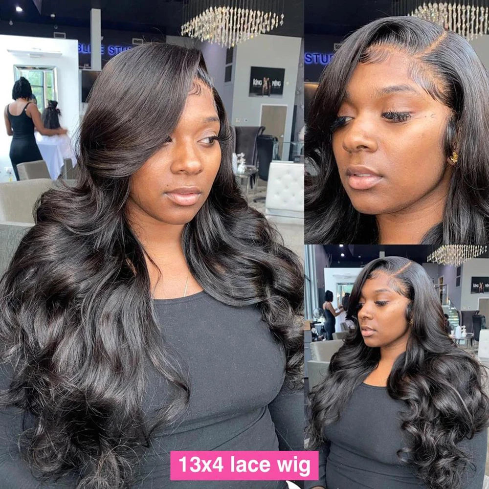 Empower Length 36" Body Wave HD Lace Wig – Brazilian Human Hair, 180% Density