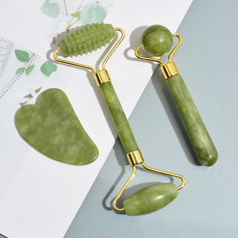 Radiance Ritual Rose Quartz Roller & Gua Sha Set