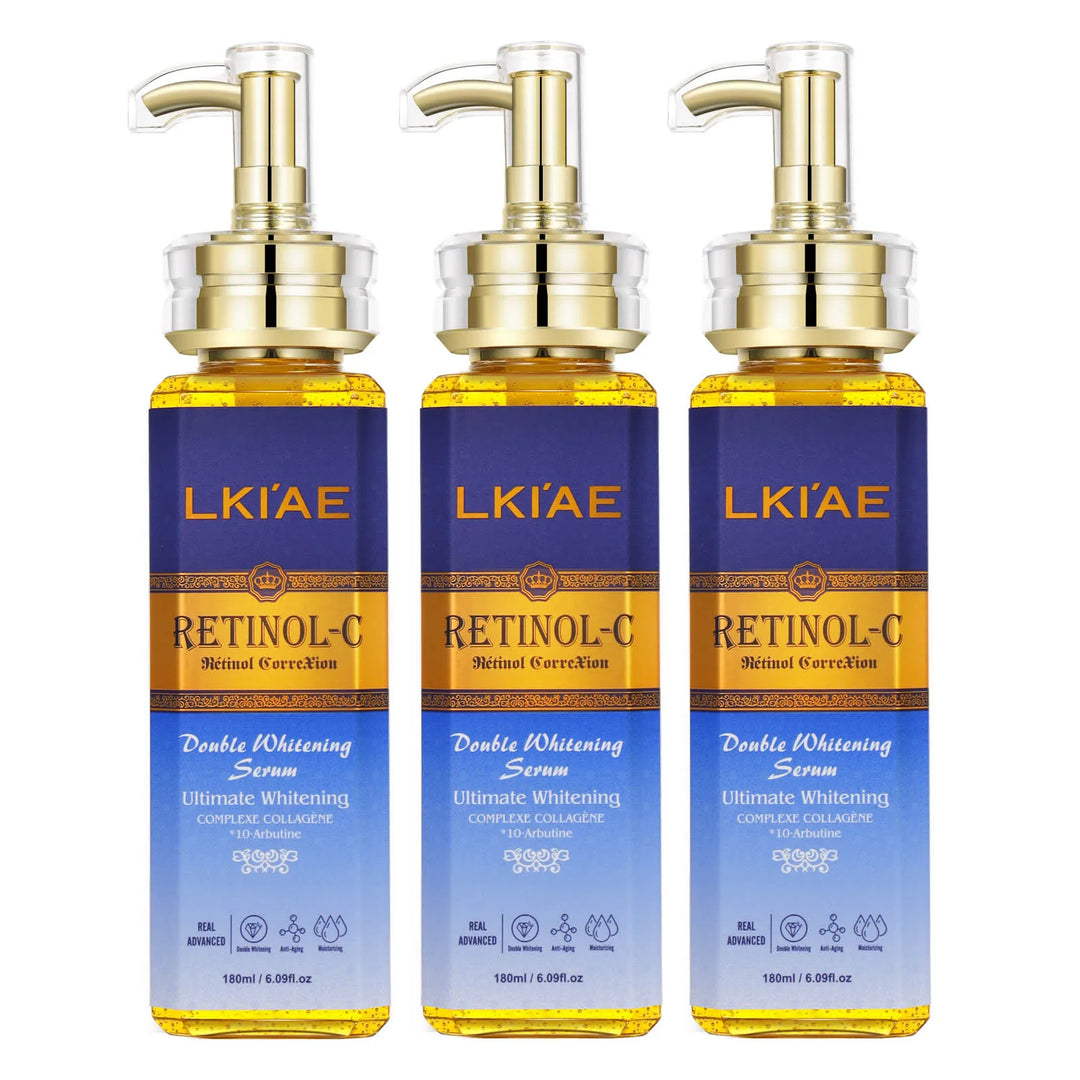 EmpowerEase Retinol-C Radiance Renewal Skincare Set – Brighten, Hydrate & Restore
