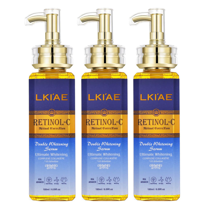 EmpowerEase Retinol-C Radiance Renewal Skincare Set – Brighten, Hydrate & Restore