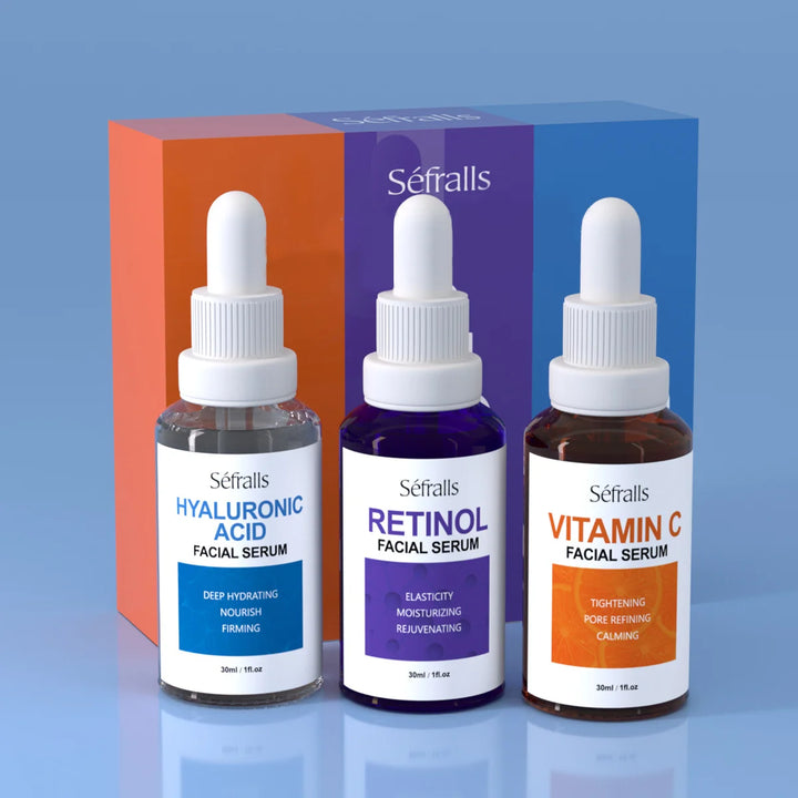 Vitamin-C Vitamin-A and Hyaluronic Acid Serum For Glistening, Firming