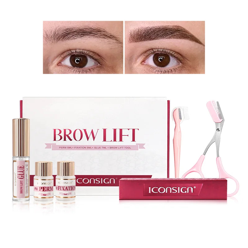 Brow Luxe Lift Kit – DIY Semi-Permanent Eyebrow Lamination System (45–60 Days Hold)