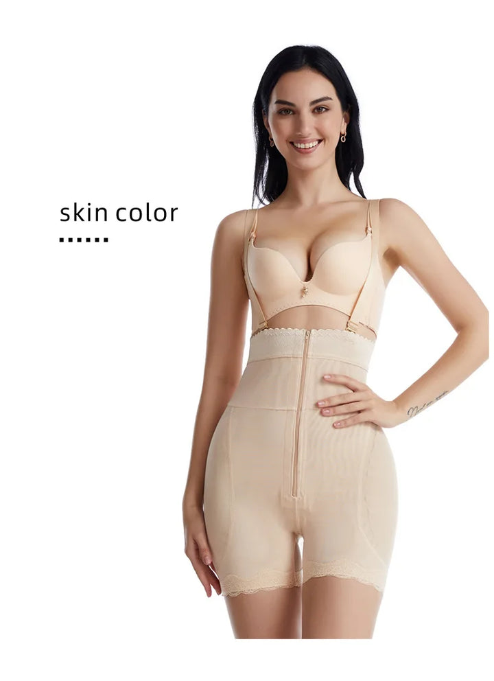 Women's Body Shaper with Hip Pads & Tummy Control