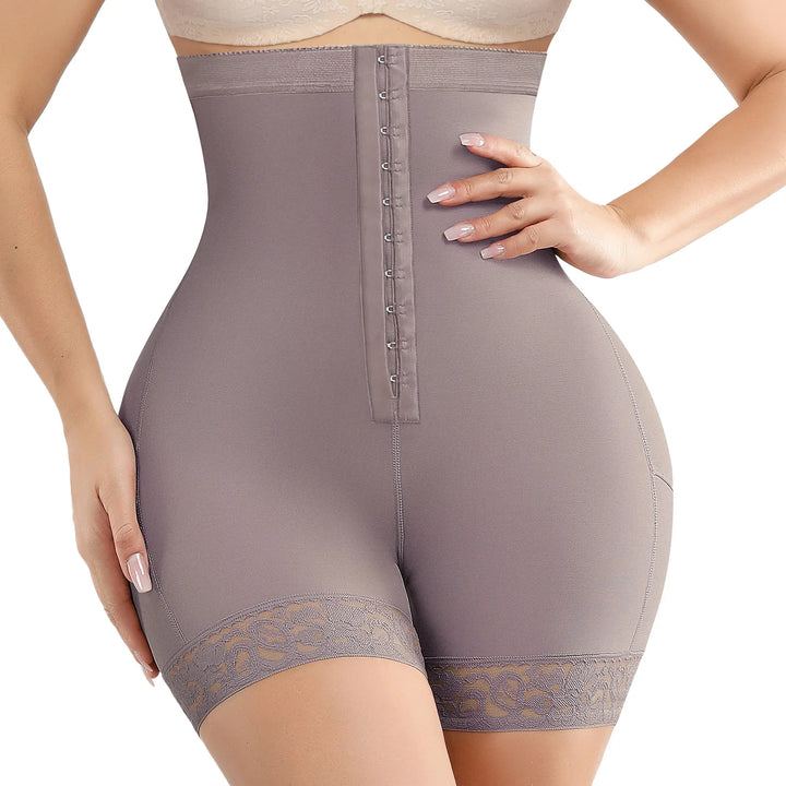 3-in-1 Lace Butt Lifter Corset – High-Waist Tummy Control Shapewear