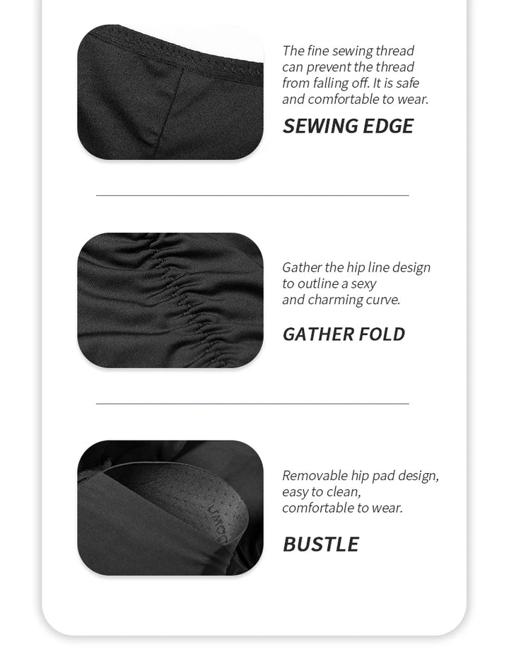 Butt-Lifting Shapewear Bodysuit with Pads – Open Crotch & Adjustable Straps
