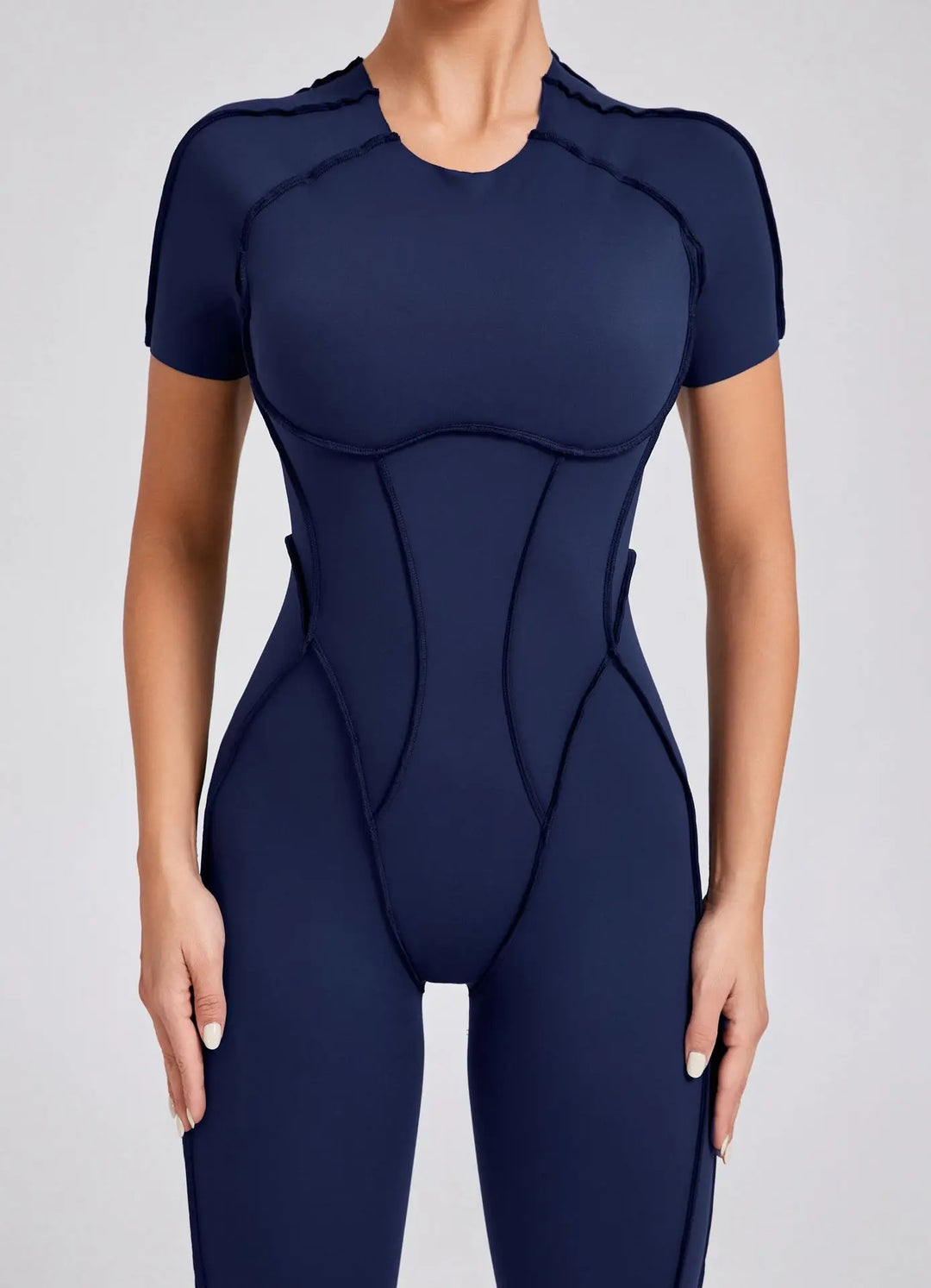 New Autumn/Winter Long-Sleeved One-Piece Yoga Jumpsuit for Women – Backless, Slim Fit Sports Outfit