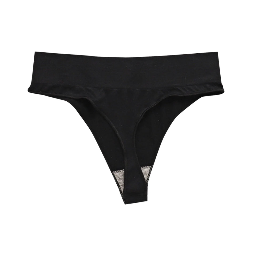 Seamless Breathable High-Rise Thong – Ultra-Comfortable Invisible Panties for Women