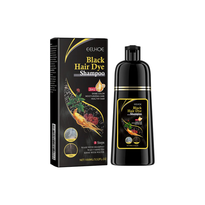 100ml Natural Plant Hair Dye Shampoo 3 in 1
