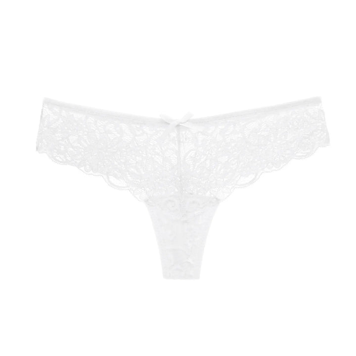 Whisper Lace Seamless G-String – Low Waist Mesh Thong for Women