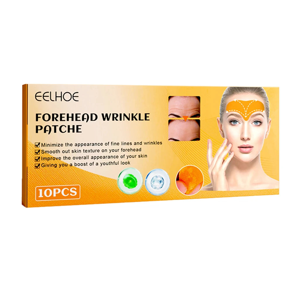 EmpowerEase Collagen Forehead Wrinkle Patches – Smoothing, Lifting & Anti-Aging Care (10-Pack)
