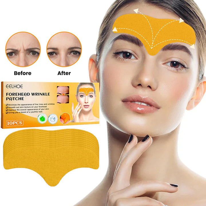 EmpowerEase Collagen Forehead Wrinkle Patches – Smoothing, Lifting & Anti-Aging Care (10-Pack)