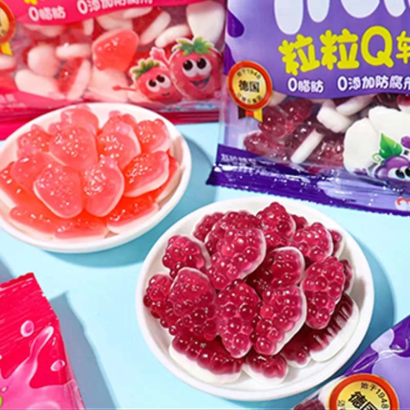 Trolli Gummi Shape Candy – Assorted Flavors, Fun Shapes (2 Packs)
