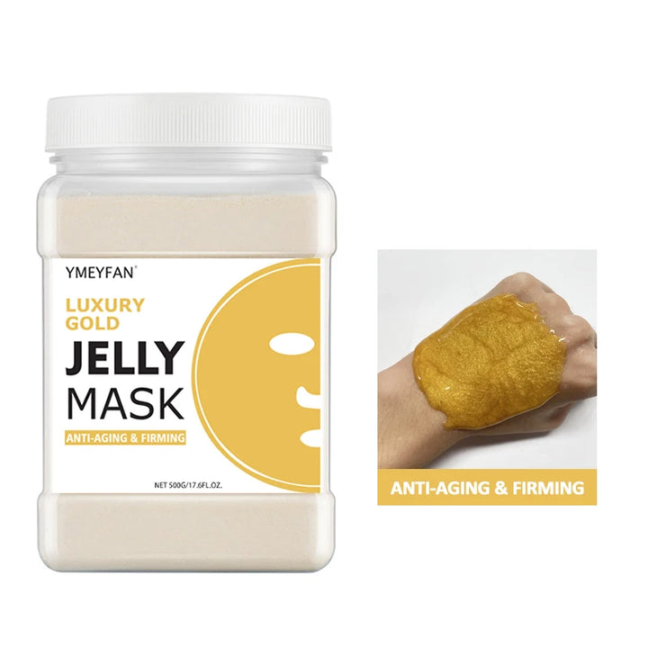 HydraGlow Jelly Mask Powder – Hyaluronic Acid Firming & Moisture Recharge (500g)