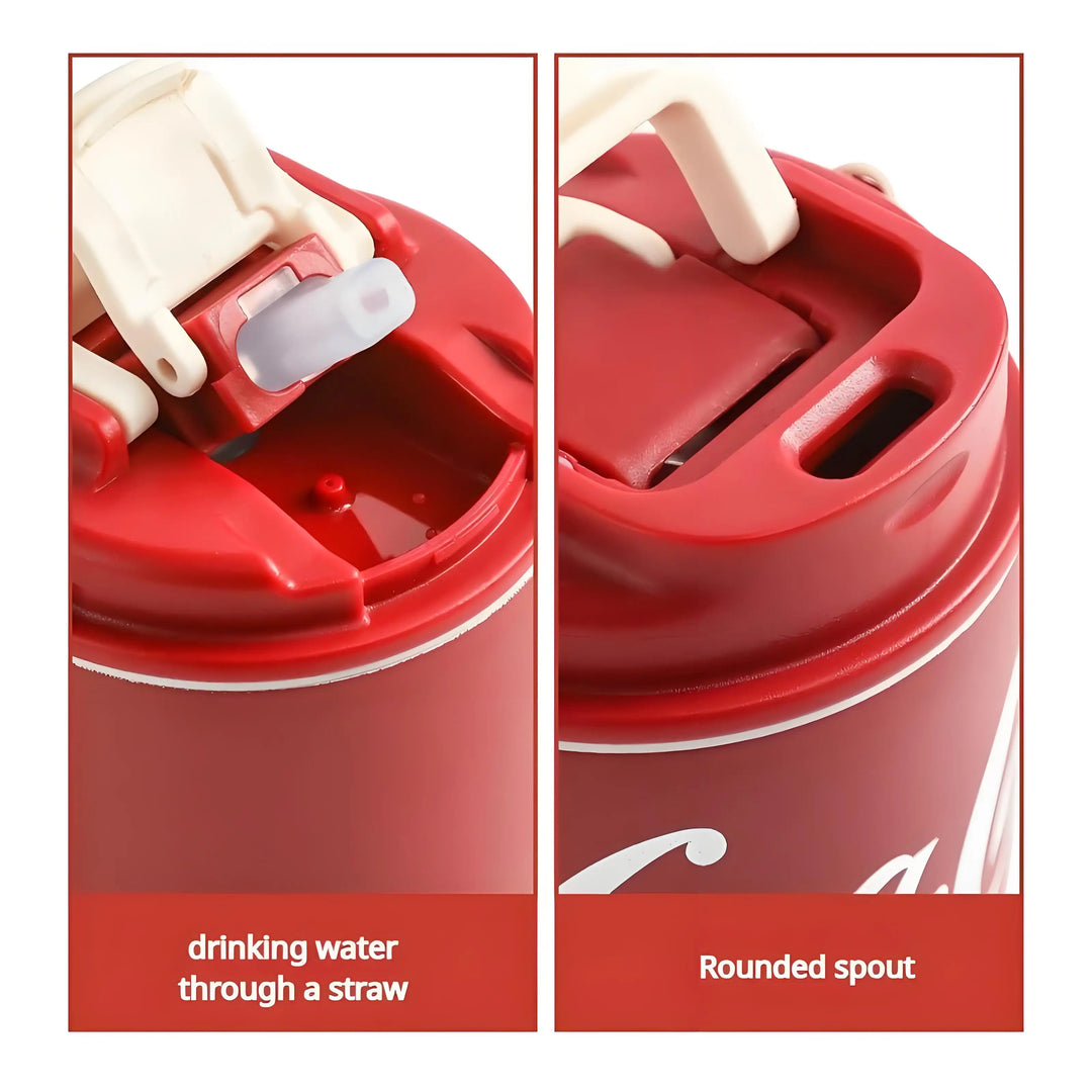 Power Sip Luxe Travel Tumbler – Stainless Steel Dual-Lid Insulated Bottle