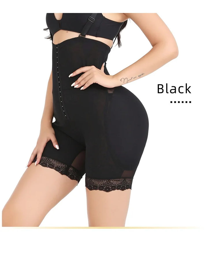 Women's Body Shaper with Hip Pads & Tummy Control