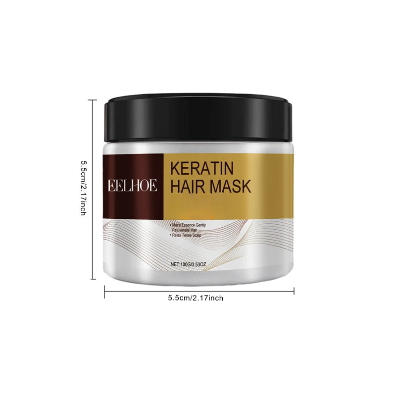 Keratin Rescue Hair Mask – Smooth, Repair & Shine (1/3/5/10pcs)