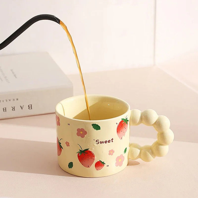 BlossomSip Japanese Fruit Mug