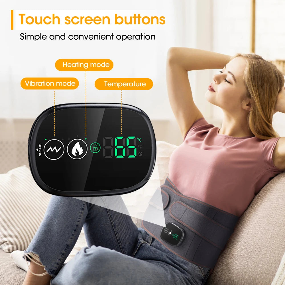 Ms.Dear Heated Waist Belt – Infrared Massage & Cramp Relief