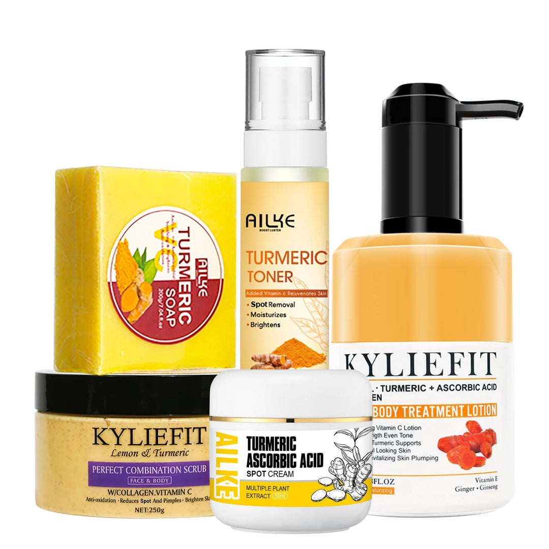 Radiance Ritual Turmeric Skincare Set – Brighten, Clear & Glow Naturally