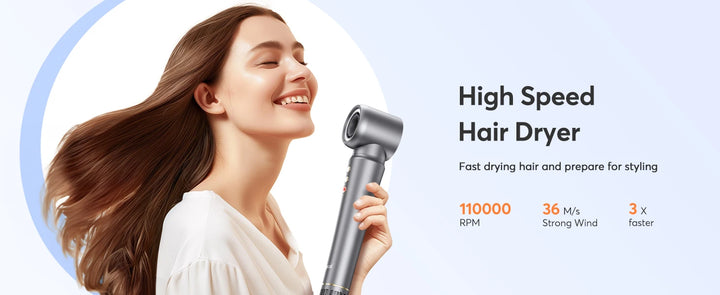 LuxeFlow 5-in-1 AirStyler Pro – Volumize, Curl, Straighten & Shine