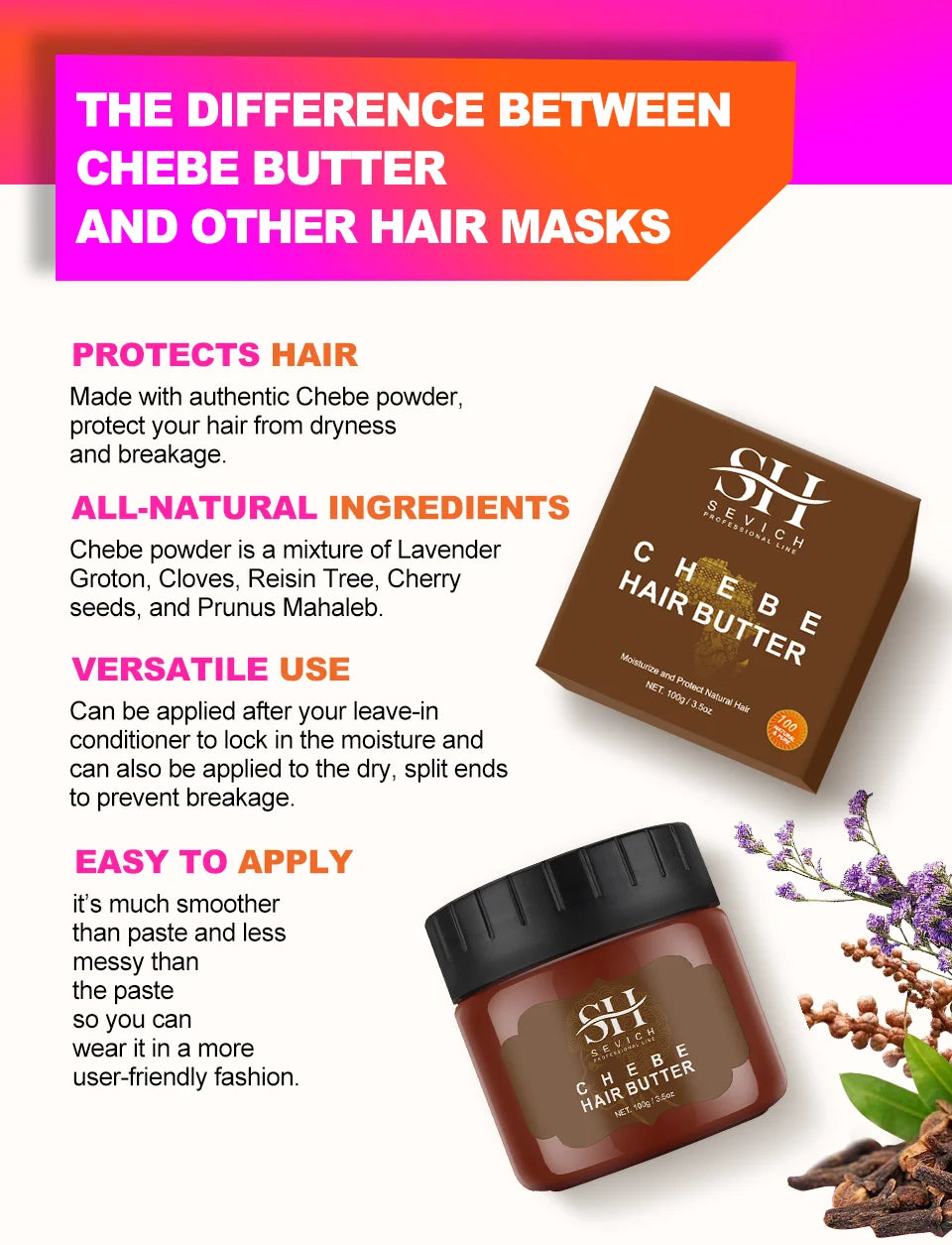 Chebe PowerGrow Hair Revival Set – Anti-Breakage & Fast Growth Oil for Thicker, Stronger Hair