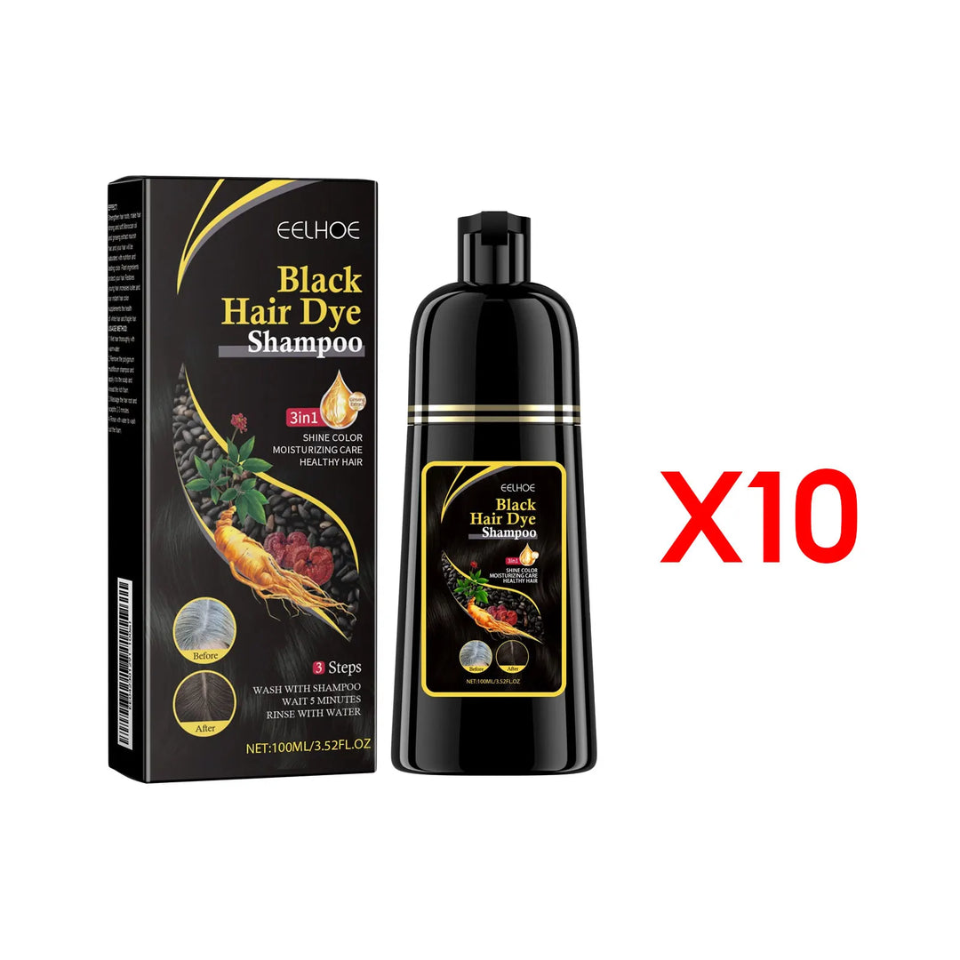 100ml Natural Plant Hair Dye Shampoo 3 in 1