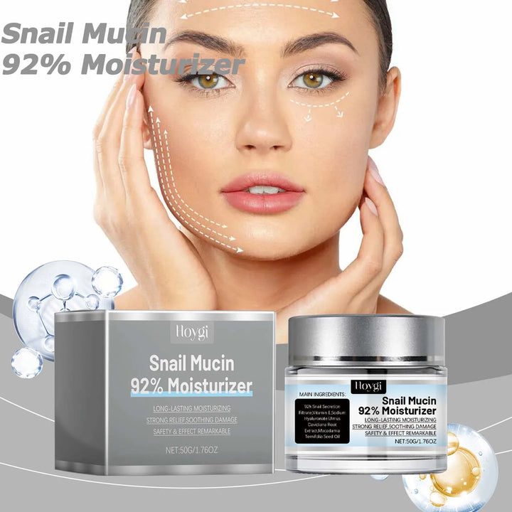 Snail Mucin 92% Repair Gel Cream – Hydrate, Soothe & Rejuvenate
