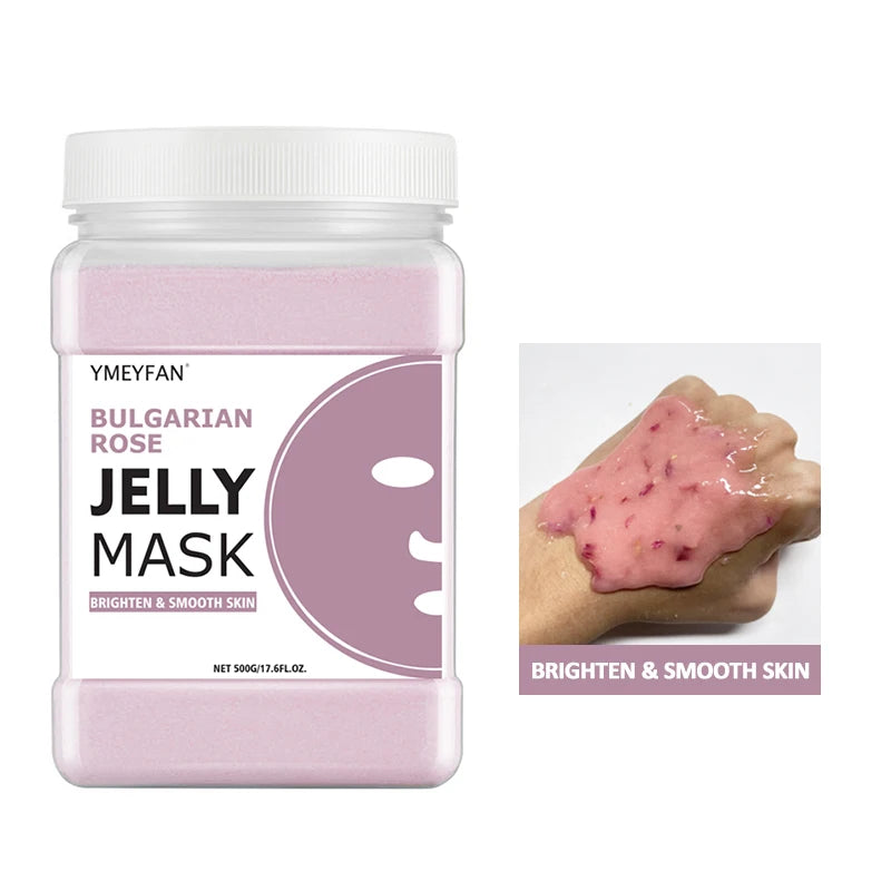 HydraGlow Jelly Mask Powder – Hyaluronic Acid Firming & Moisture Recharge (500g)