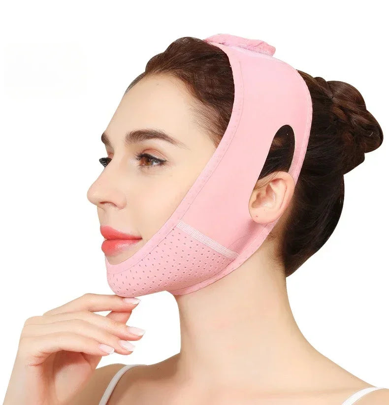 V-Line Face Shaping Strap – Double Chin Reducer & Skin Tightening Lifting Band